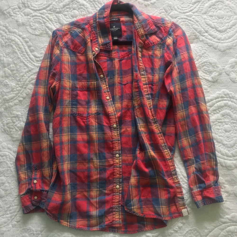American Eagle Boyfriend Flannel